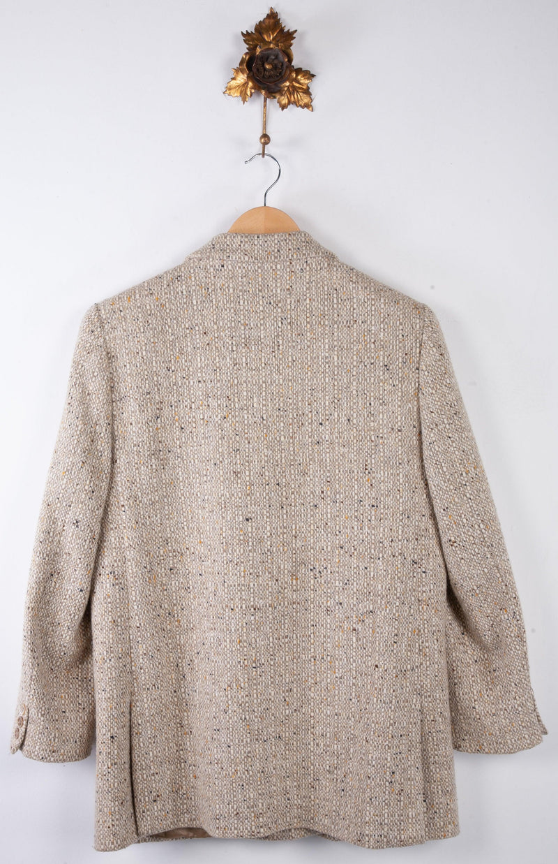 IGI and IGI Wool and Angora Double Breasted Jacket Cream Tones Eur42 UK14 - Ava & Iva