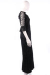 Dorothy Leigh Vintage Evening Dress Black Lace Size 10 - Ava & Iva