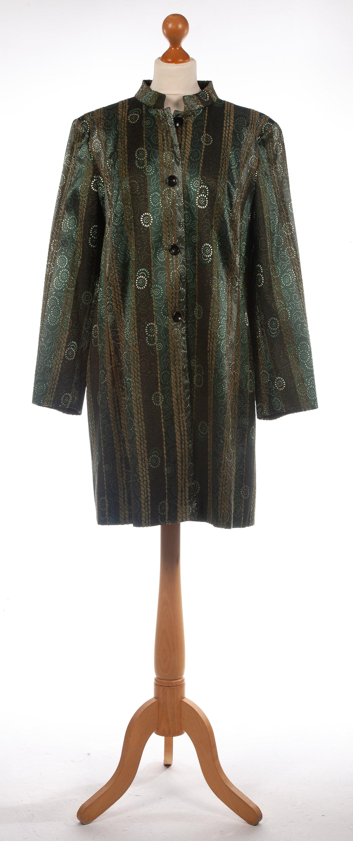 Olsen Evening Coat Jade and Umber Colour UK 18 - Ava & Iva