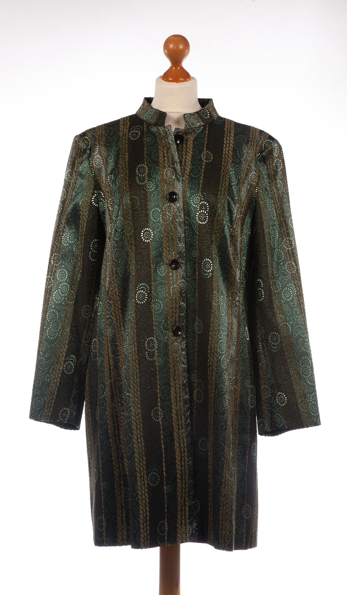 Olsen Evening Coat Jade and Umber Colour UK 18 - Ava & Iva