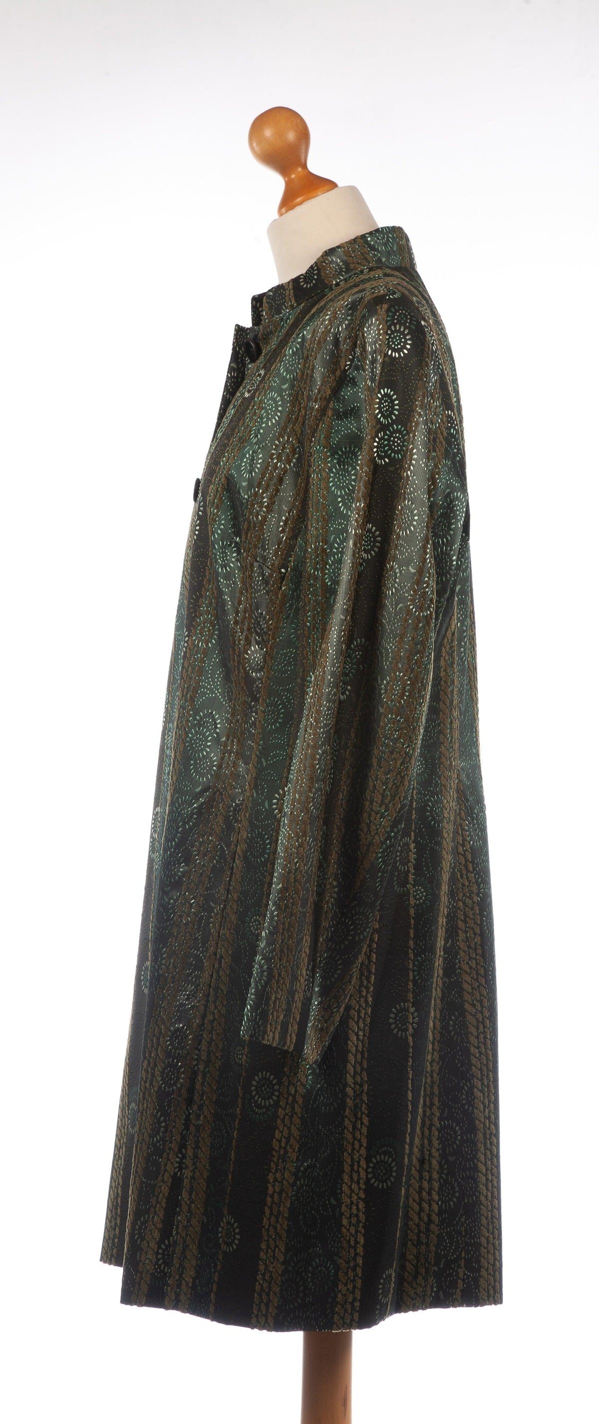 Olsen Evening Coat Jade and Umber Colour UK 18 - Ava & Iva