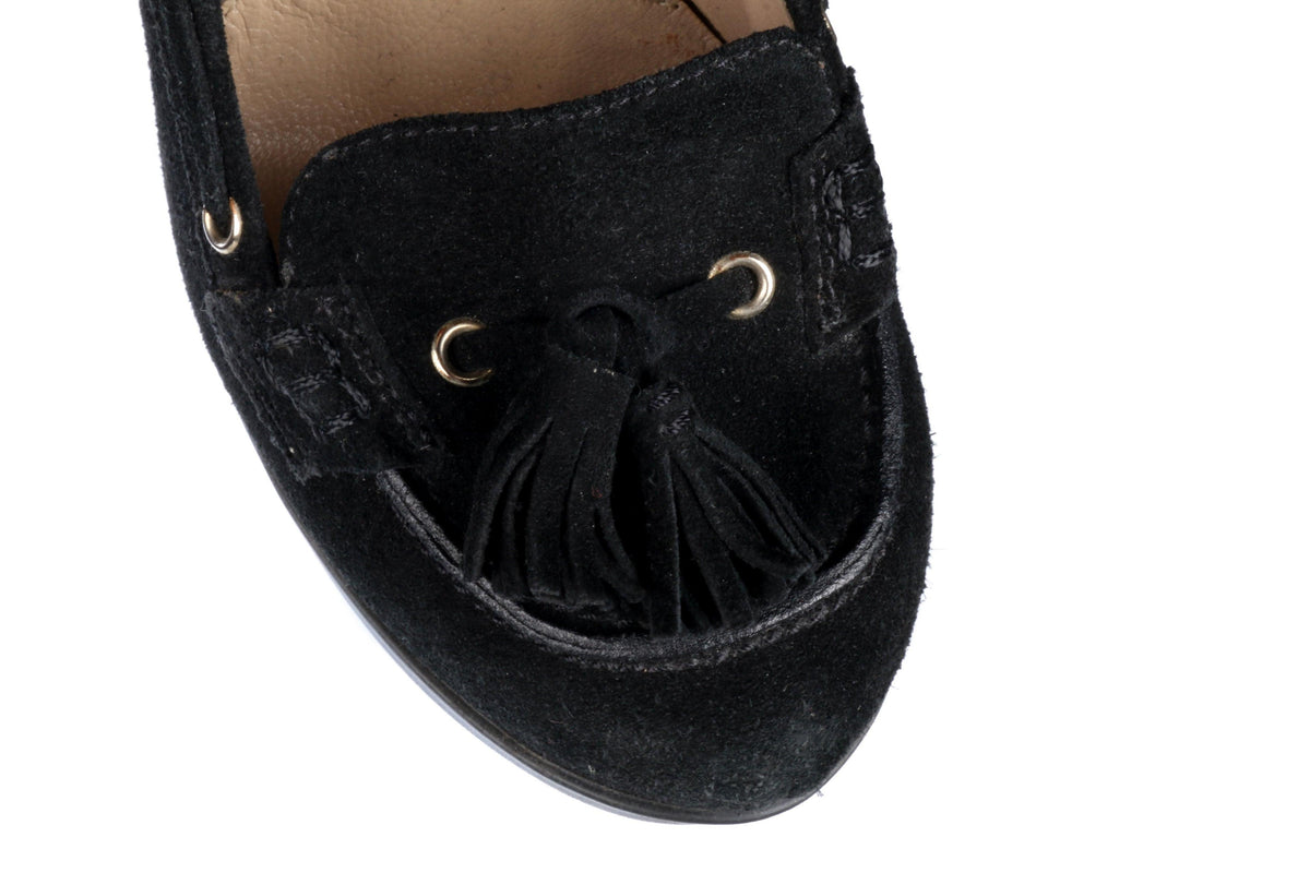 Fendi Black Suede High Heels Size 36 - Ava & Iva