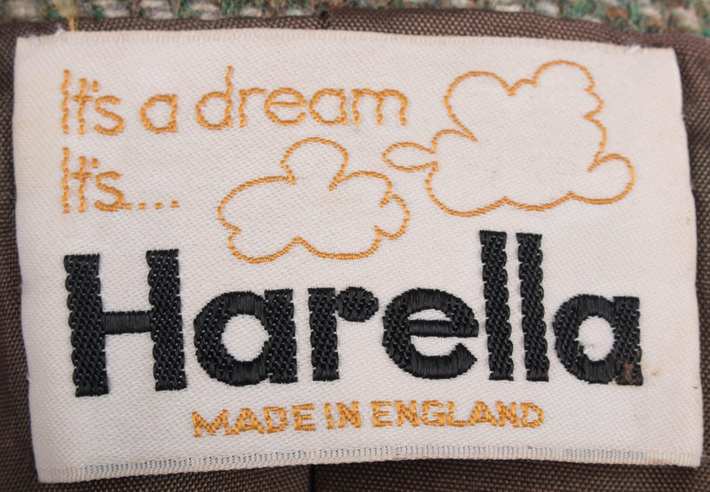 Harella, pure new wool riding jacket label
