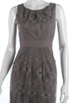 Grey lace and net cocktail dress size S - Ava & Iva