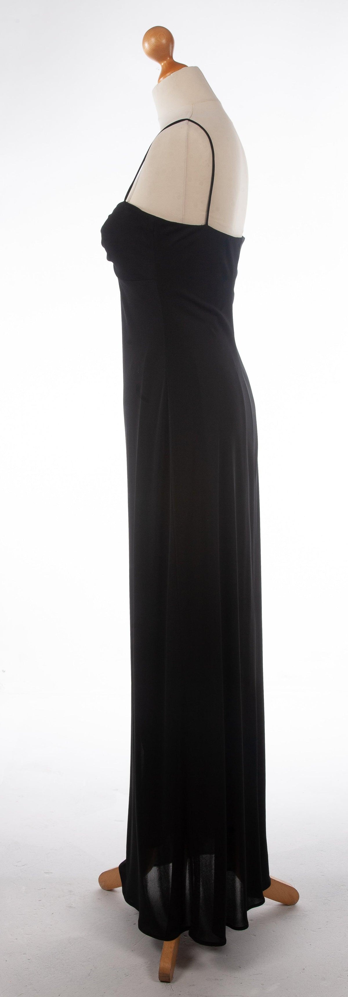 Laundry by Shelli Segal Black Evening Gown Size 8 - Ava & Iva