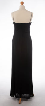 Laundry by Shelli Segal Black Evening Gown Size 8 - Ava & Iva