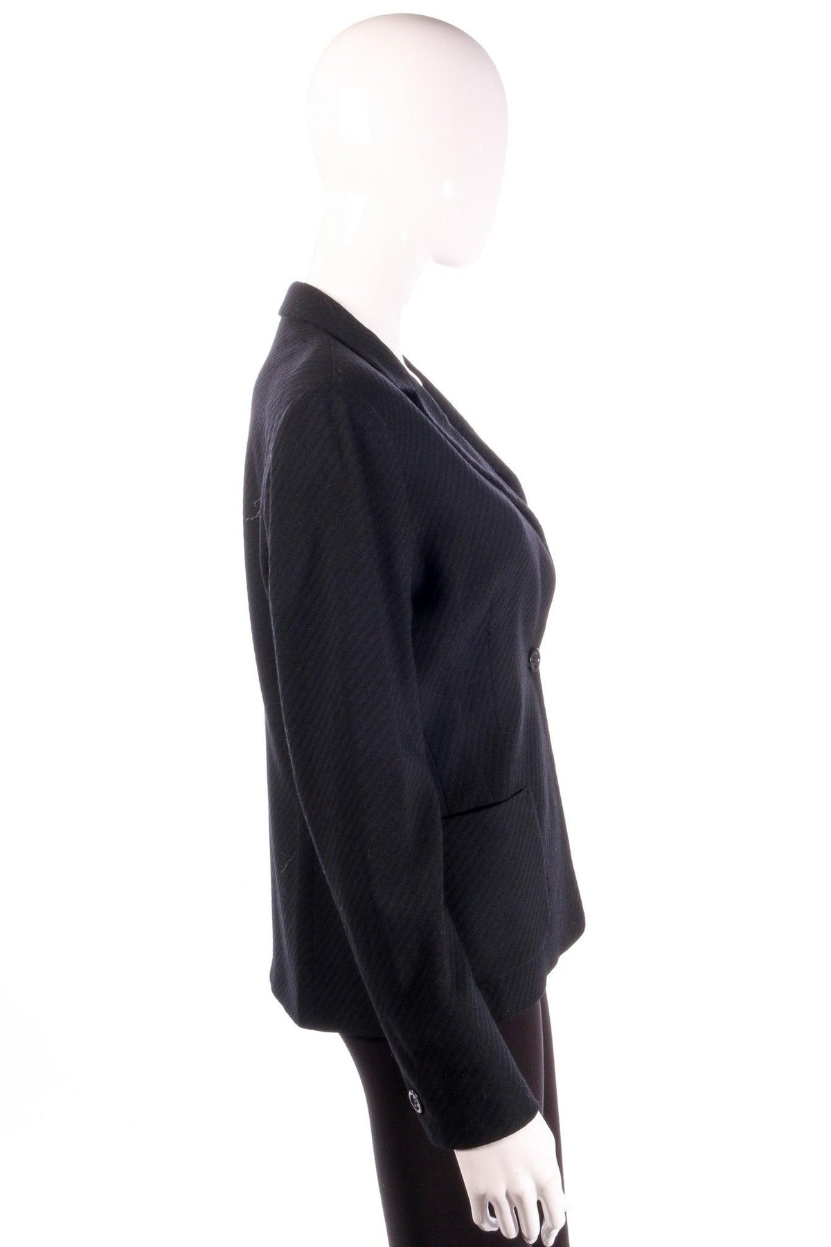 Marella black formal jacket side