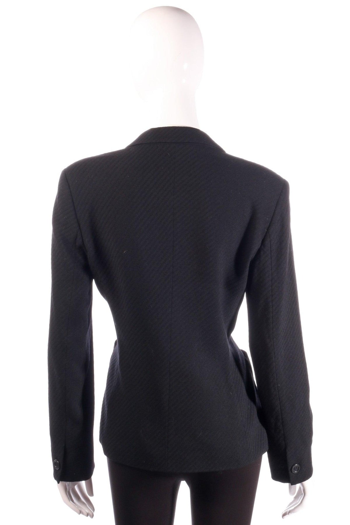 Marella black formal jacket back