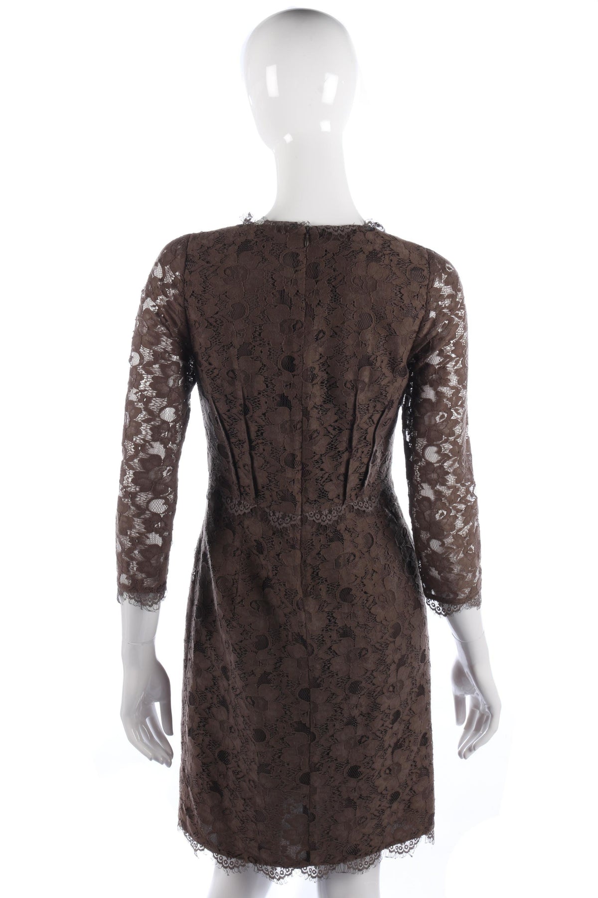 Day Birger Et Mikkelsen brown lace cocktail dress size S/M - Ava & Iva
