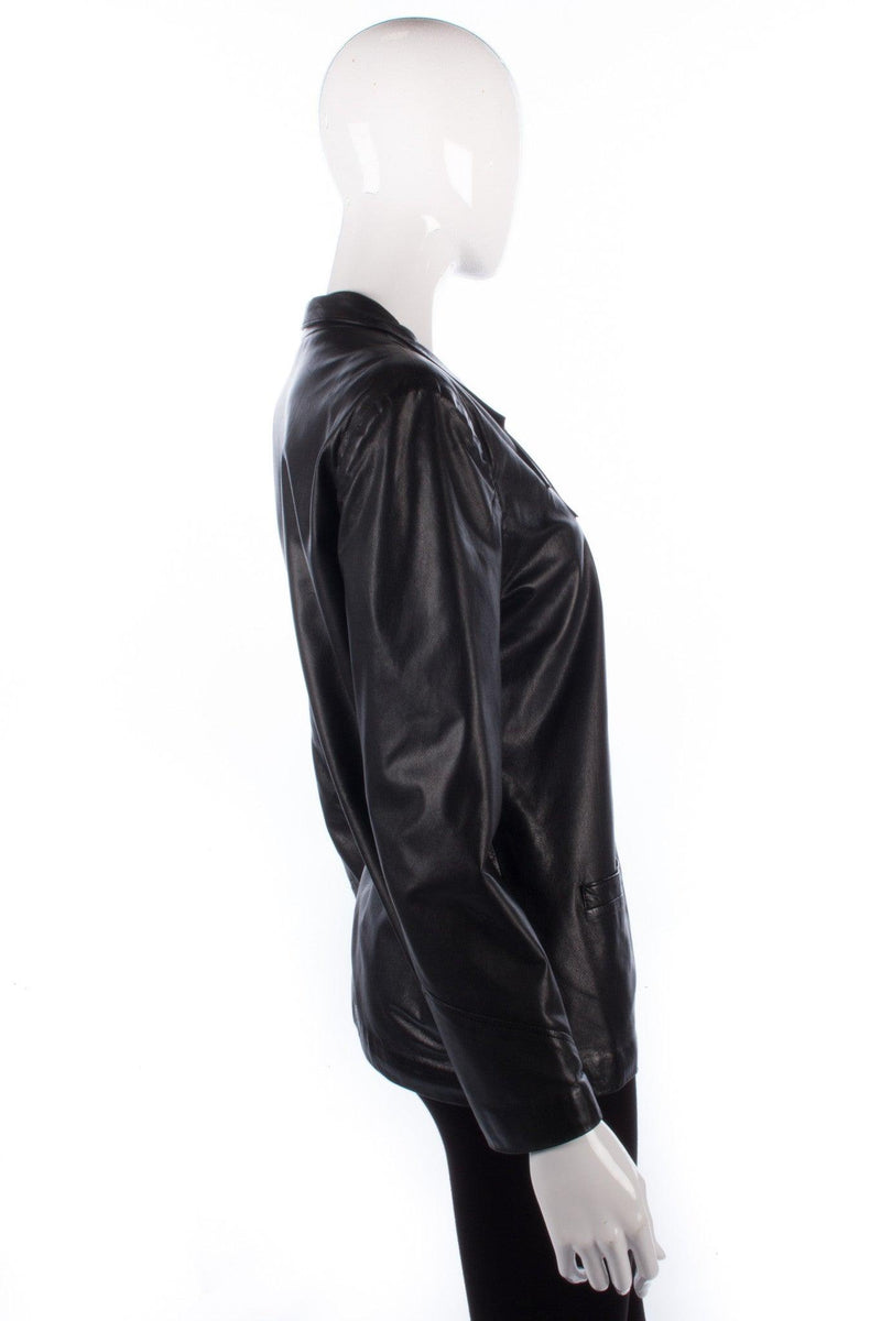 Sabry soft black leather jacket size M/L