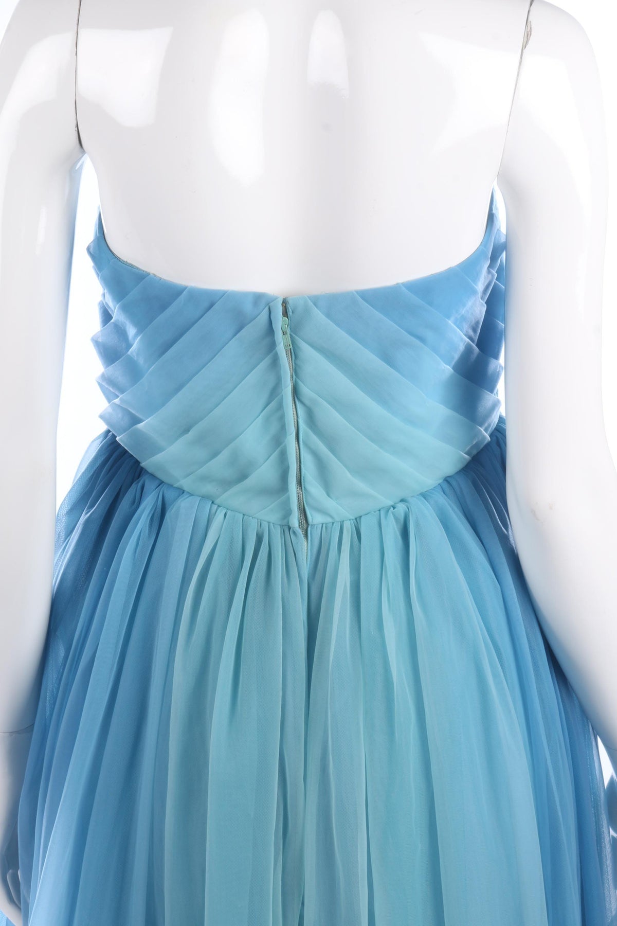 Fabulous 1950's handmade blue gown size 10/12 - Ava & Iva