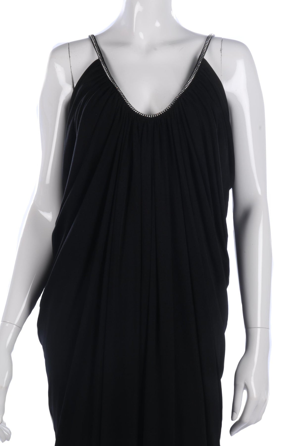 John marks by Anne Tyrrell black dress with diamantles size 12 - Ava & Iva