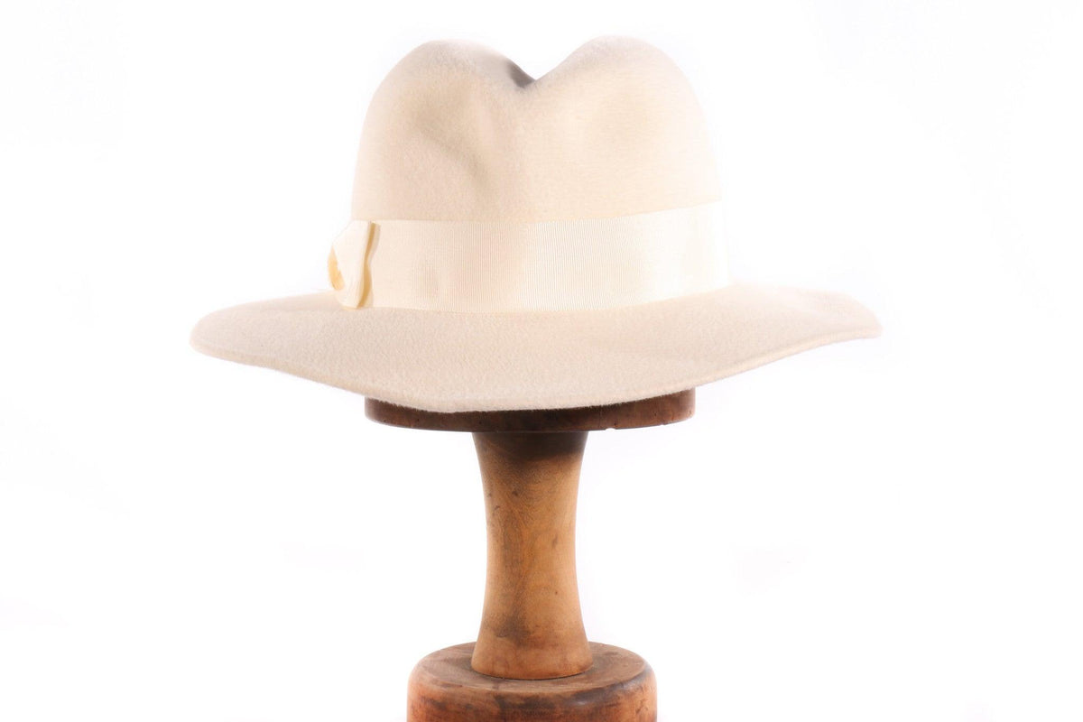 Bermona cream fedora 