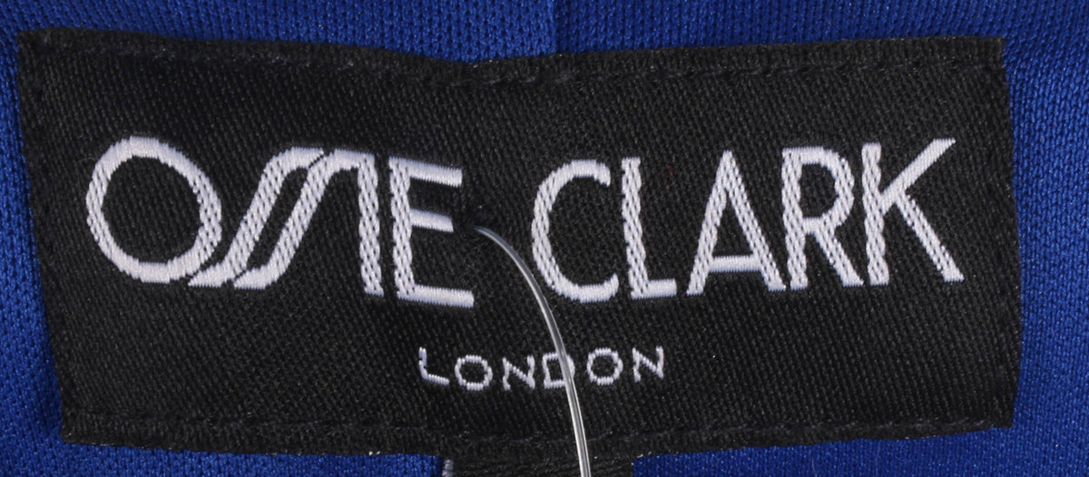 Ossie Clark beautiful blue evening gown size 16 - Ava & Iva