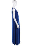 Ossie Clark beautiful blue evening gown size 16 - Ava & Iva