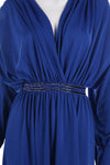 Vintage 1980's Marjon Couture blue dress size 12/14 - Ava & Iva
