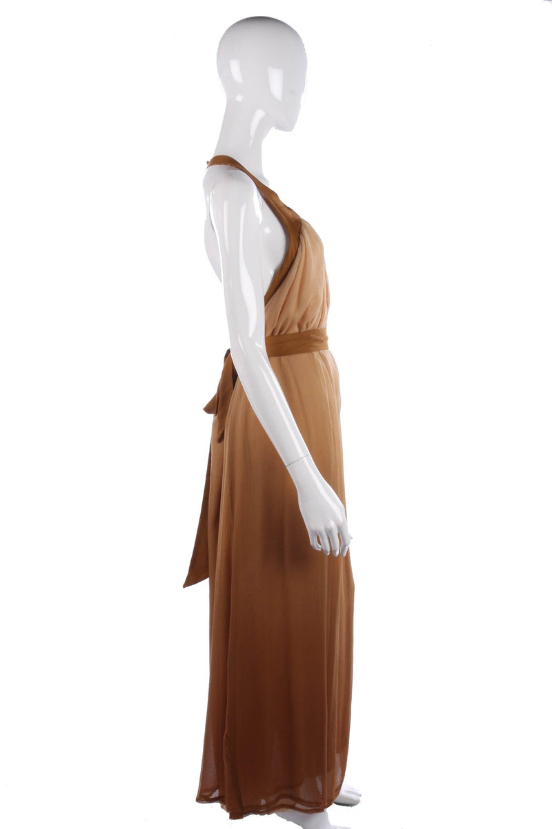 Marie Couture silk chiffon dress size M - Ava & Iva