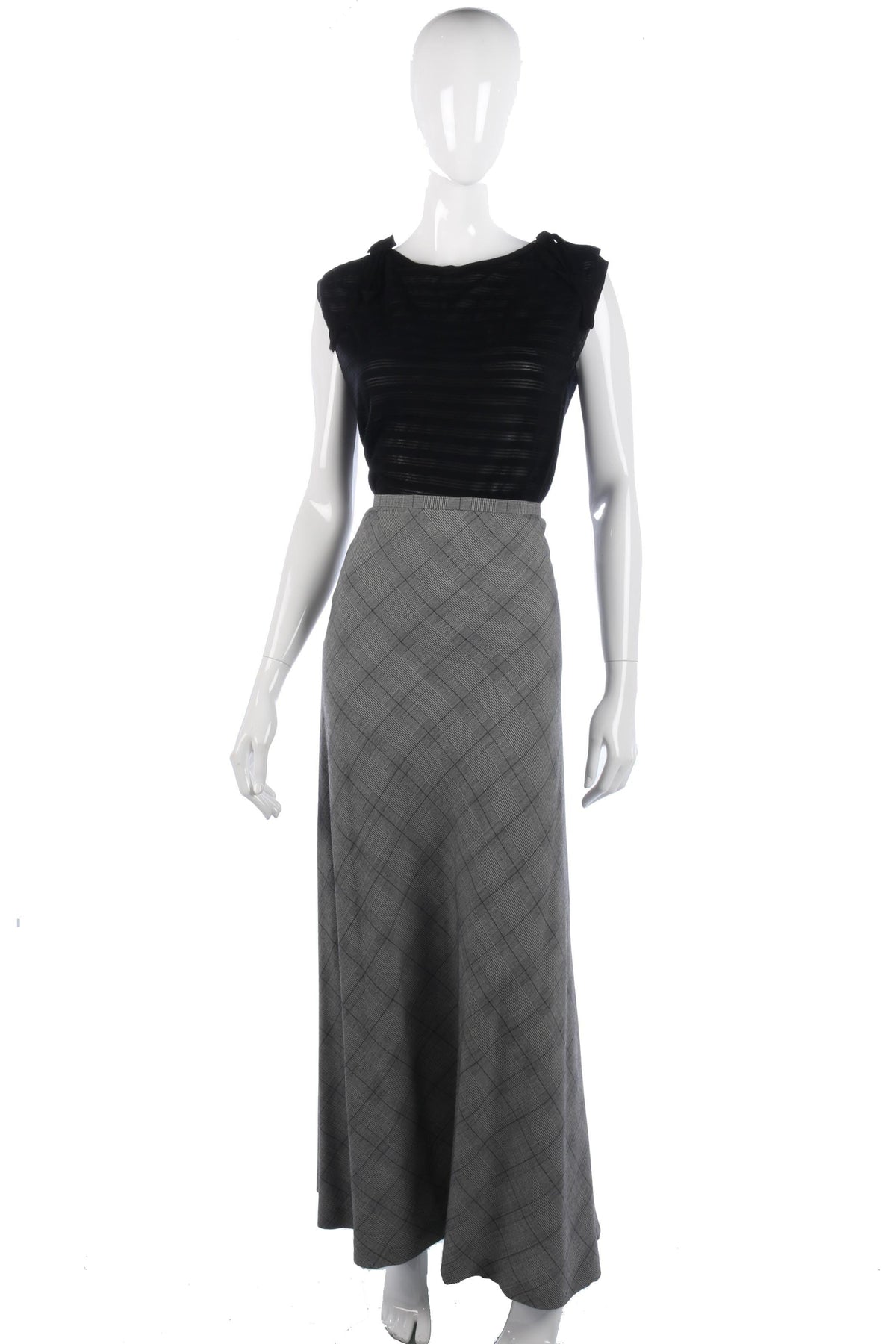 Jaeger grey skirt size 12/14 - Ava & Iva