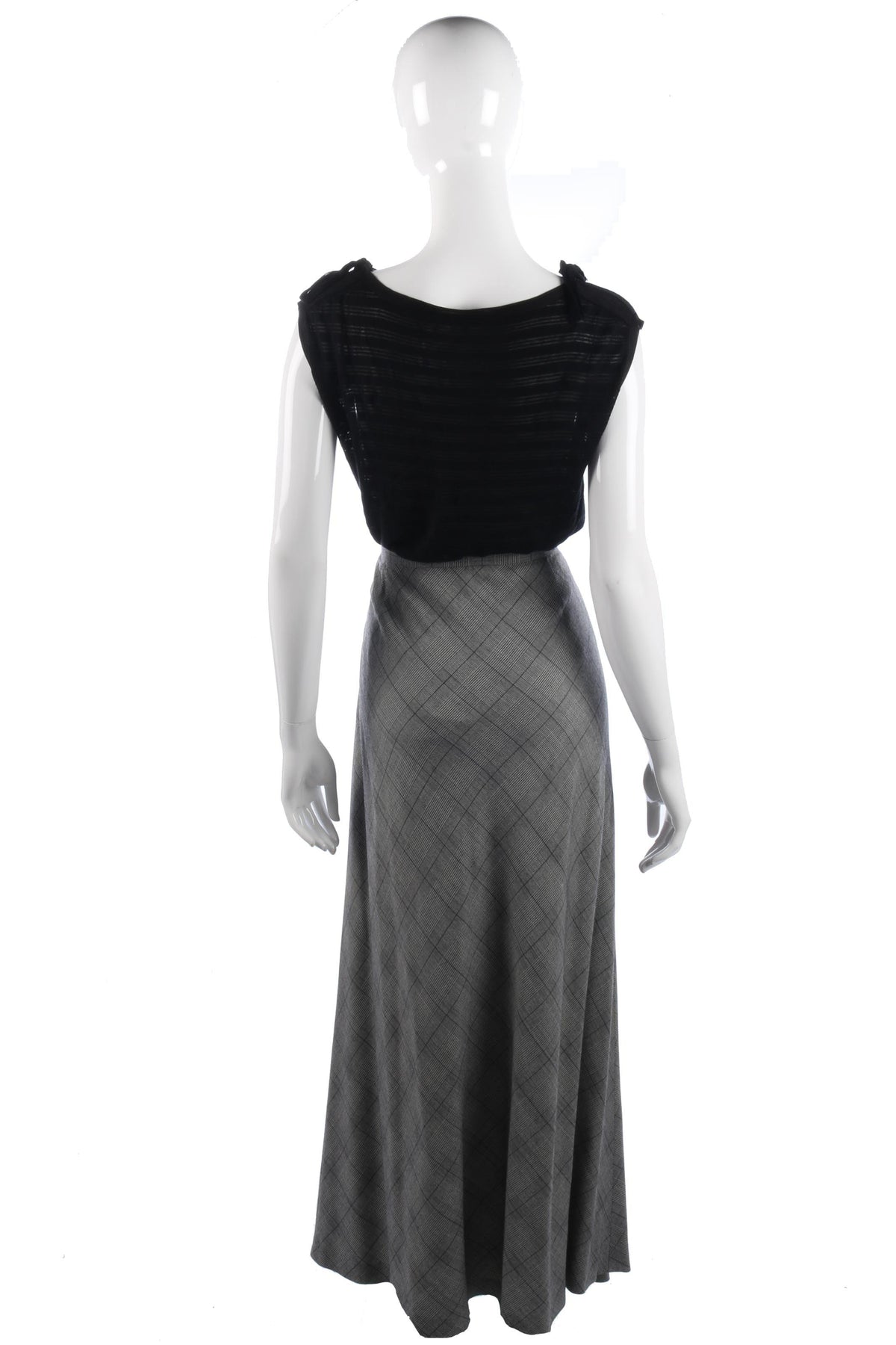 Jaeger grey skirt size 12/14 - Ava & Iva