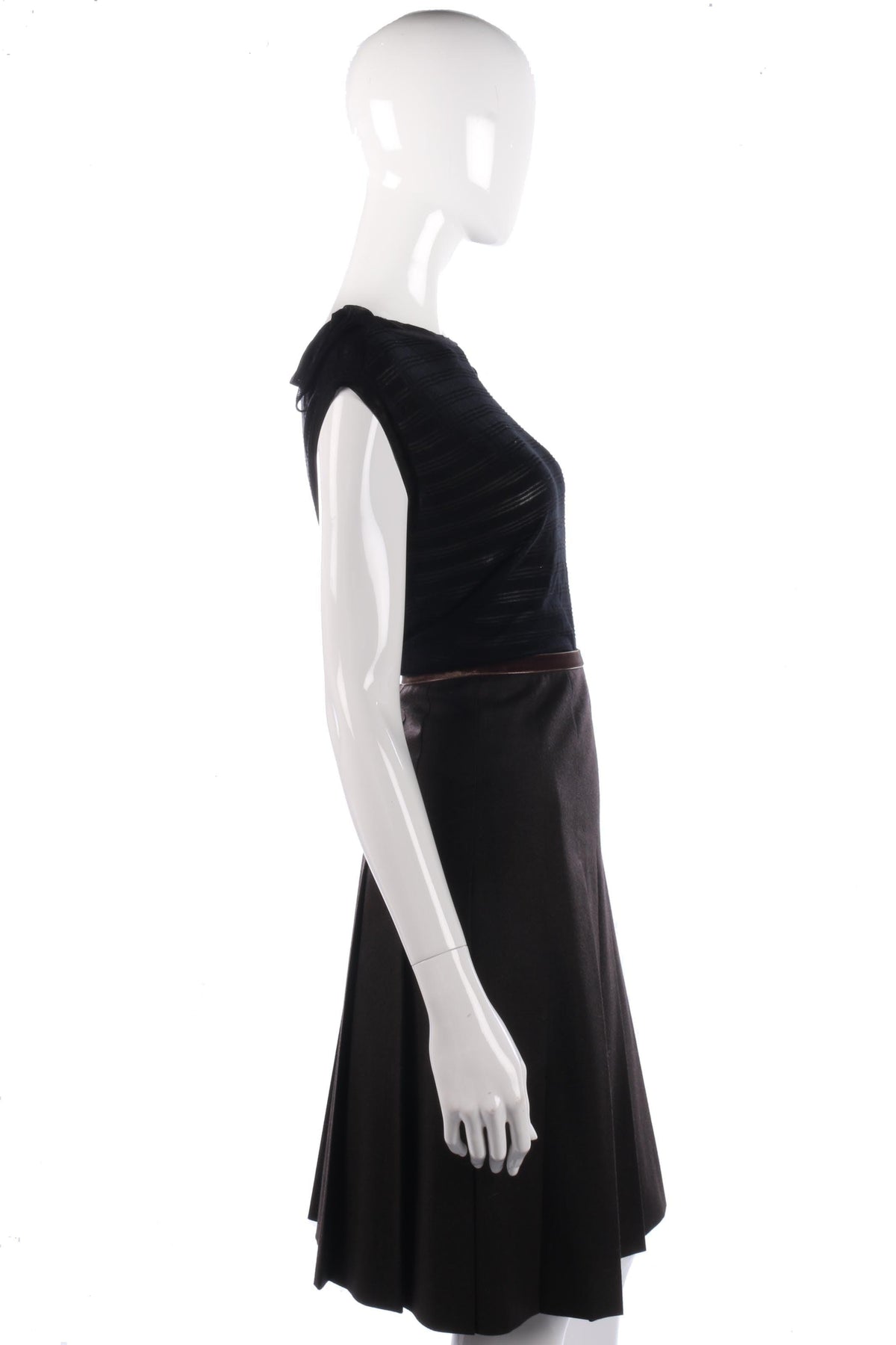 Fabulous wool and silk lined skirt size 10 - Ava & Iva