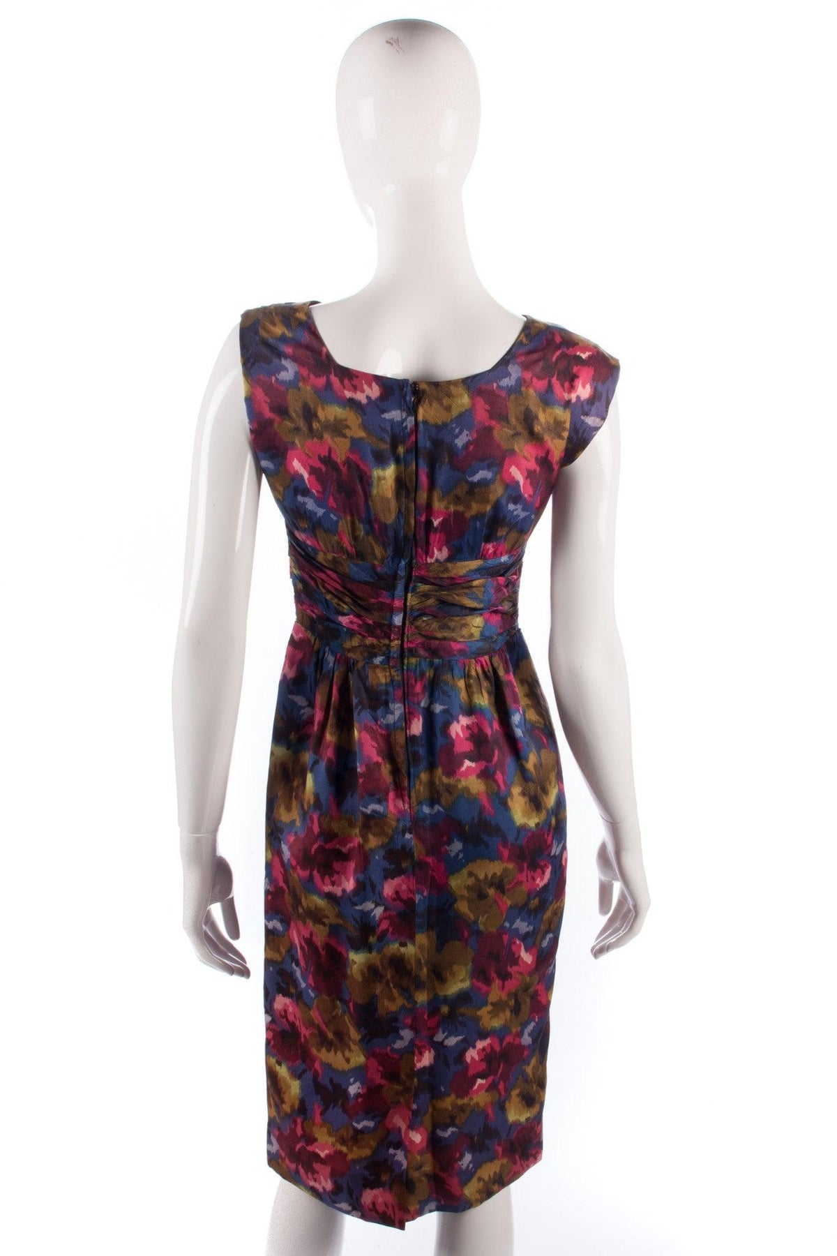 Silk vintage shift dress size 8/10 - Ava & Iva