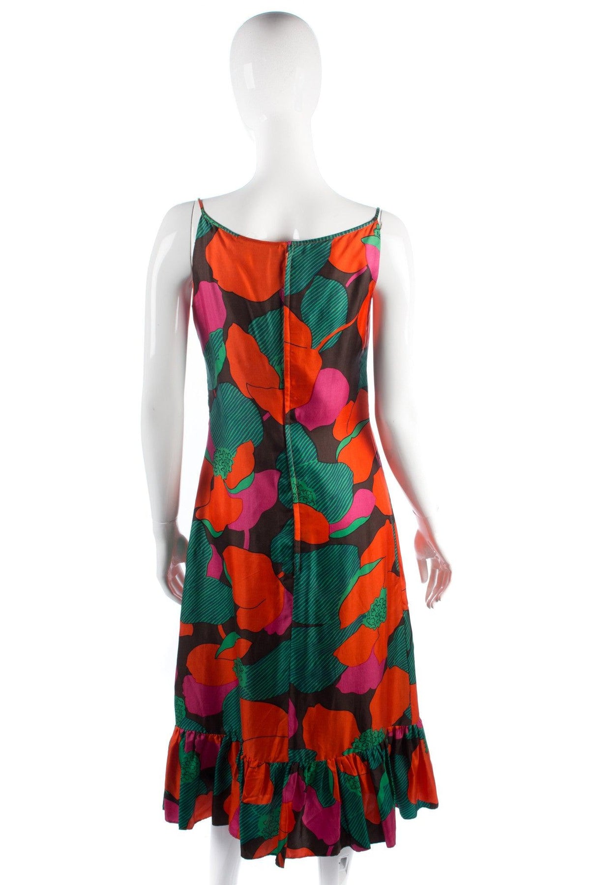 Vintage Susan Small silk floral dress - Ava & Iva