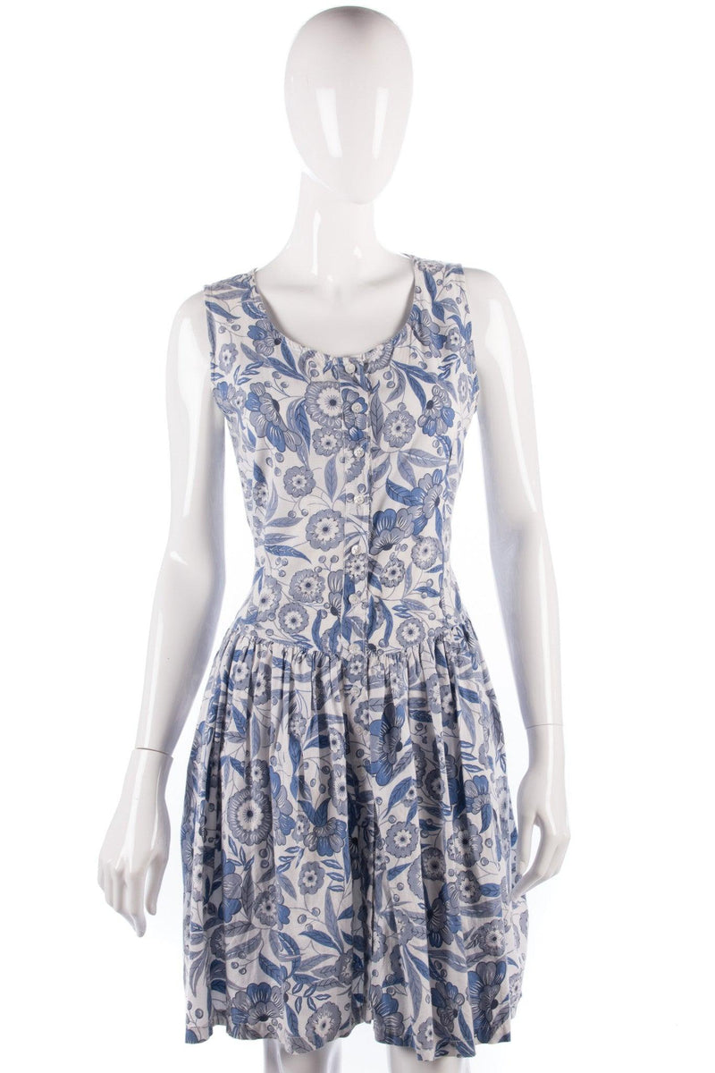 Sweet vintage cotton floral summer dress size 8/10 - Ava & Iva