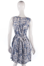 Sweet vintage cotton floral summer dress size 8/10 - Ava & Iva