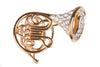 Attwood and Sawyer French Horn gold plated brooch - Ava & Iva