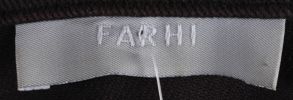 Nicole Farhi  Cropped Jacket Black Cotton UK Size 12 - Ava & Iva