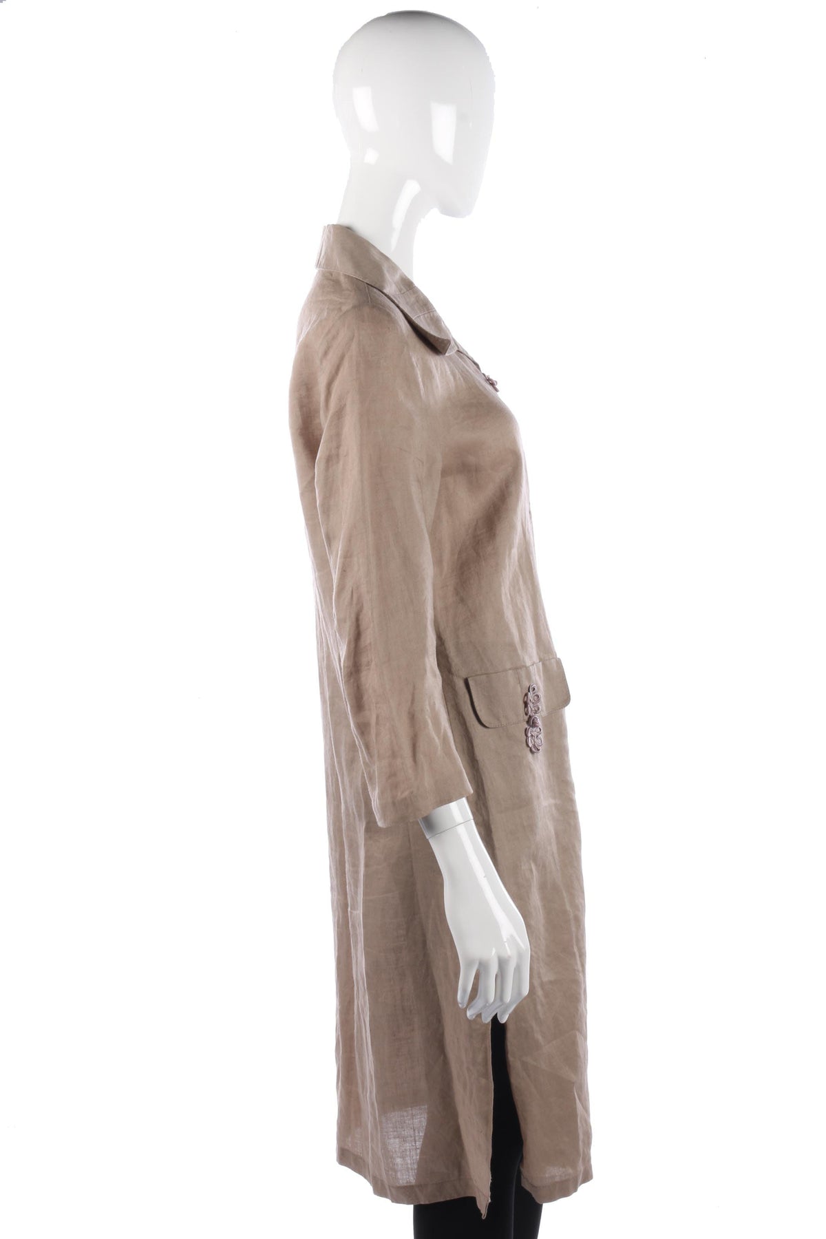 Davoudi linen embroidered dress - Ava & Iva