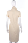 Roberto Verino wool/cotton roll neck short sleeved dress size 10 - Ava & Iva