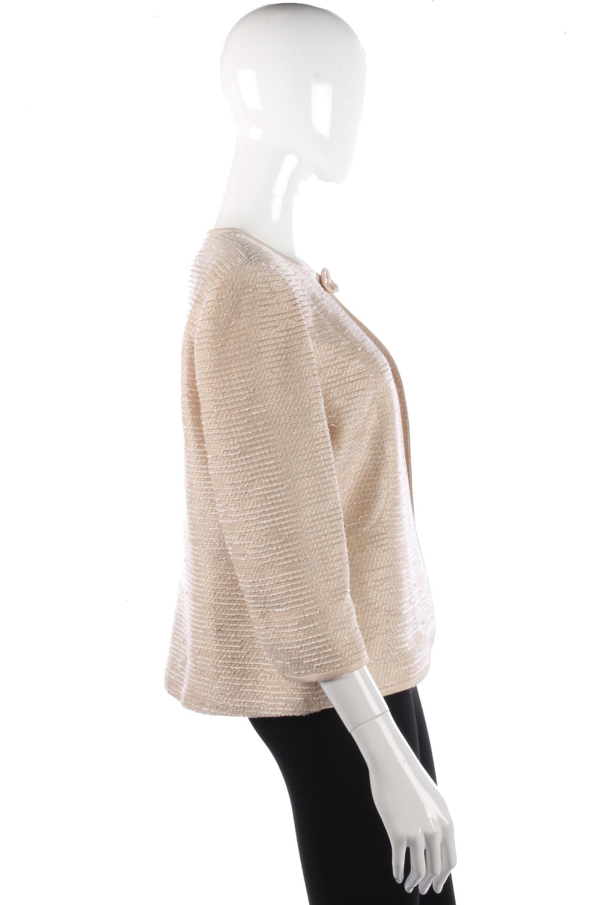 Jaques Vert cream woven jacket - Ava & Iva