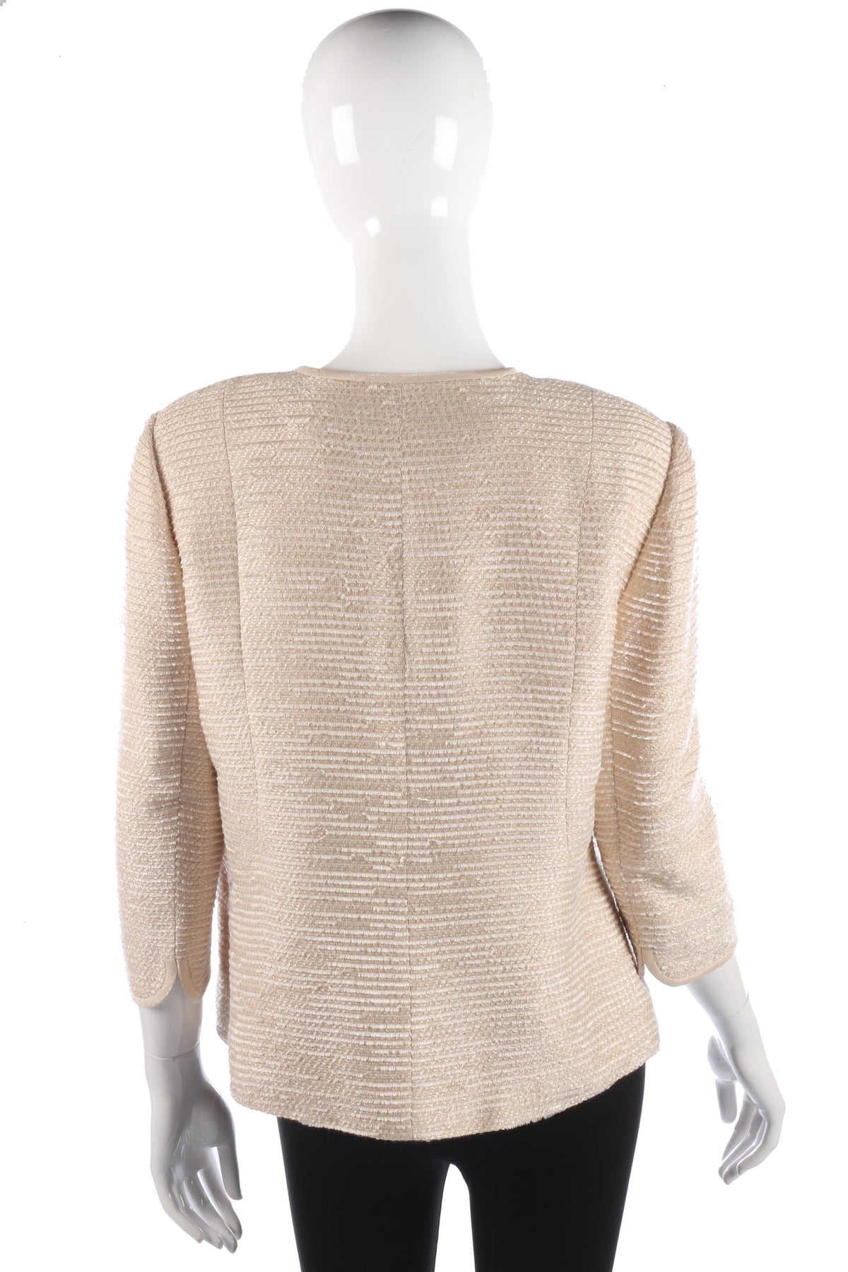 Jaques Vert cream woven jacket - Ava & Iva