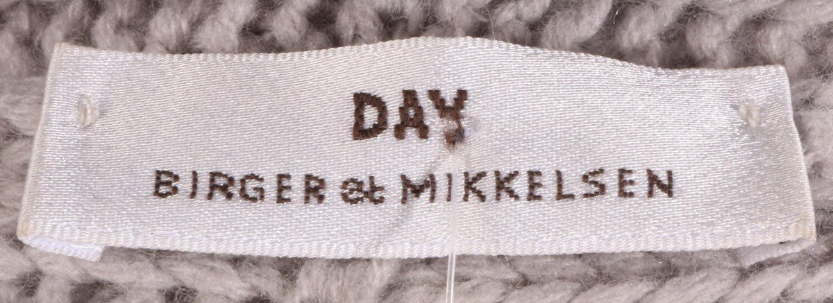 Day Birger Long Cardigan Wool Mix Grey Size S - Ava & Iva