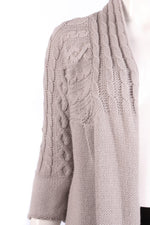 Day Birger Long Cardigan Wool Mix Grey Size S - Ava & Iva