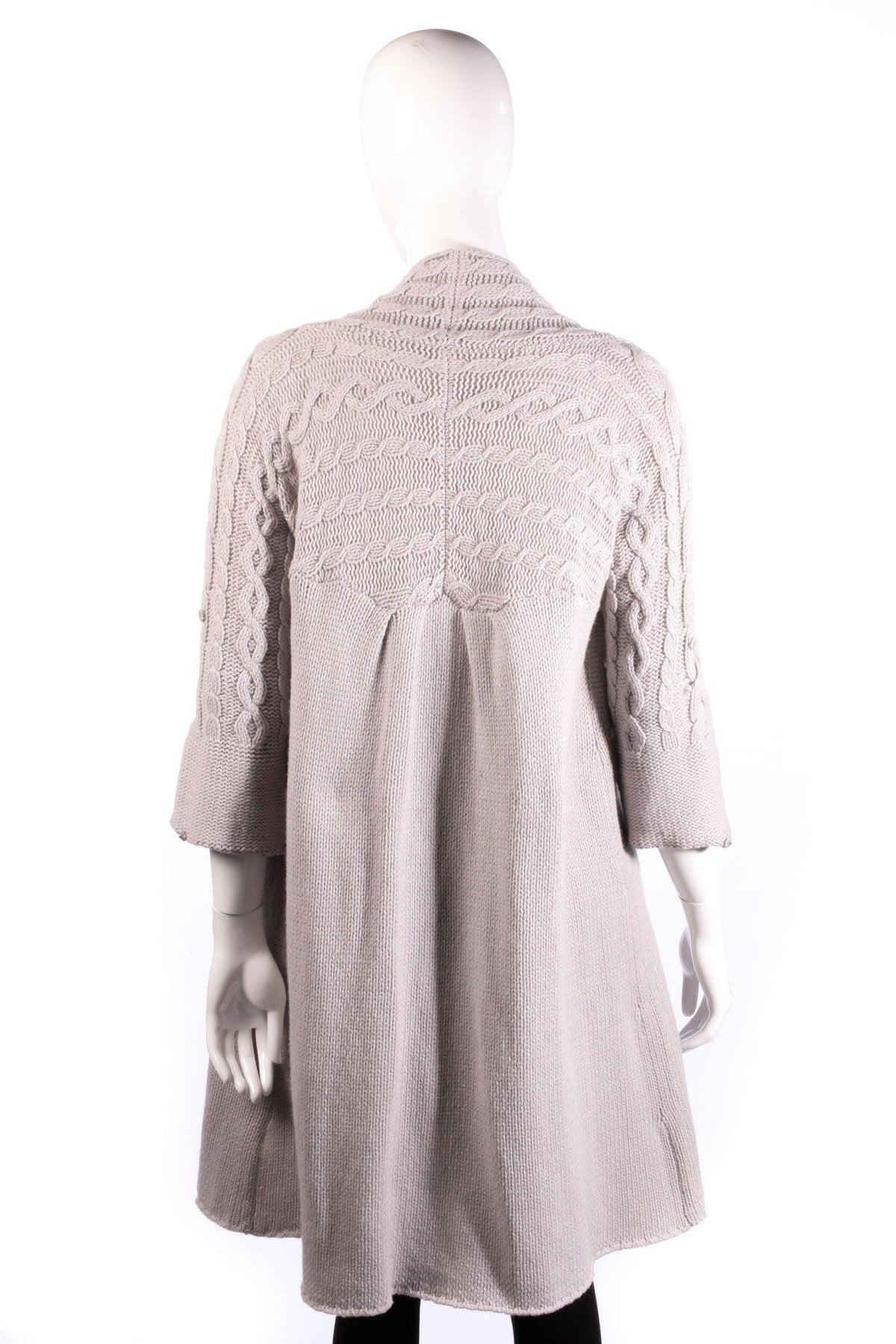 Day Birger Long Cardigan Wool Mix Grey Size S - Ava & Iva