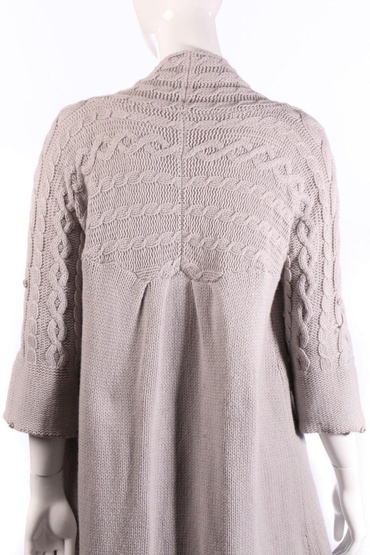 Day Birger Long Cardigan Wool Mix Grey Size S - Ava & Iva