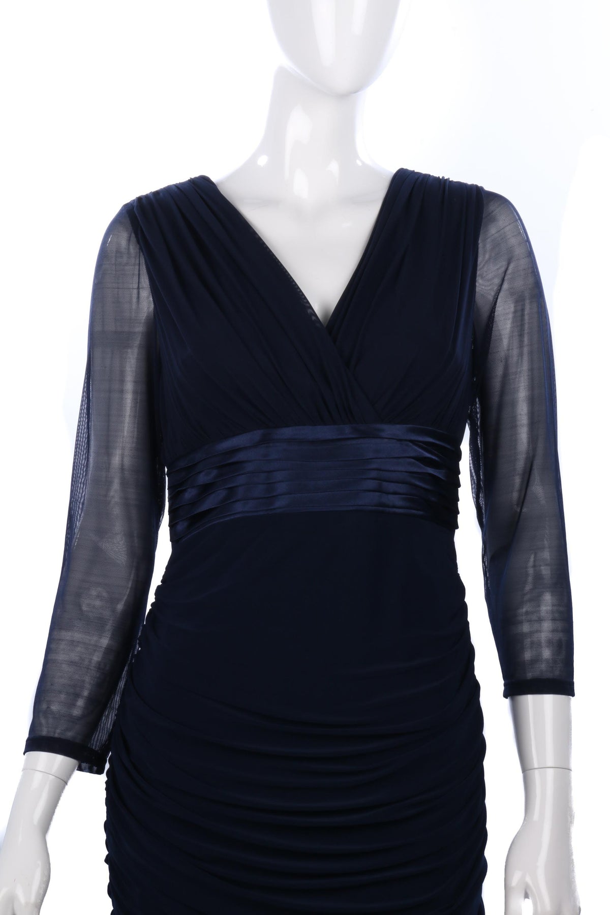 Gina Bacconi dark blue evening dress size 12 - Ava & Iva