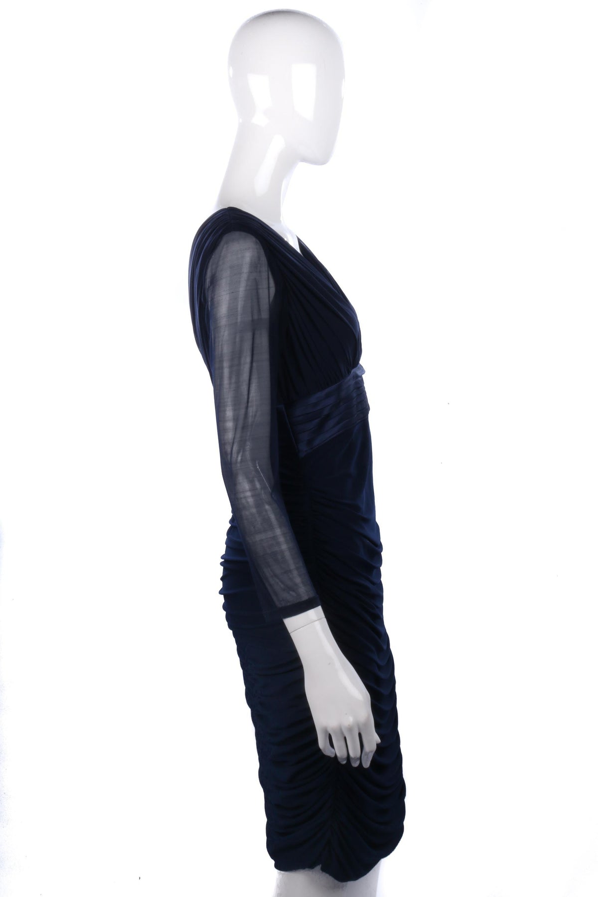 Gina Bacconi dark blue evening dress size 12 - Ava & Iva