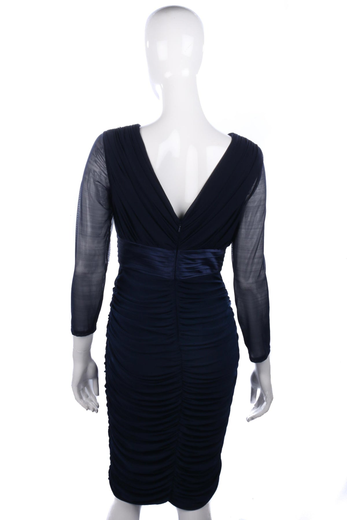 Gina Bacconi dark blue evening dress size 12 - Ava & Iva