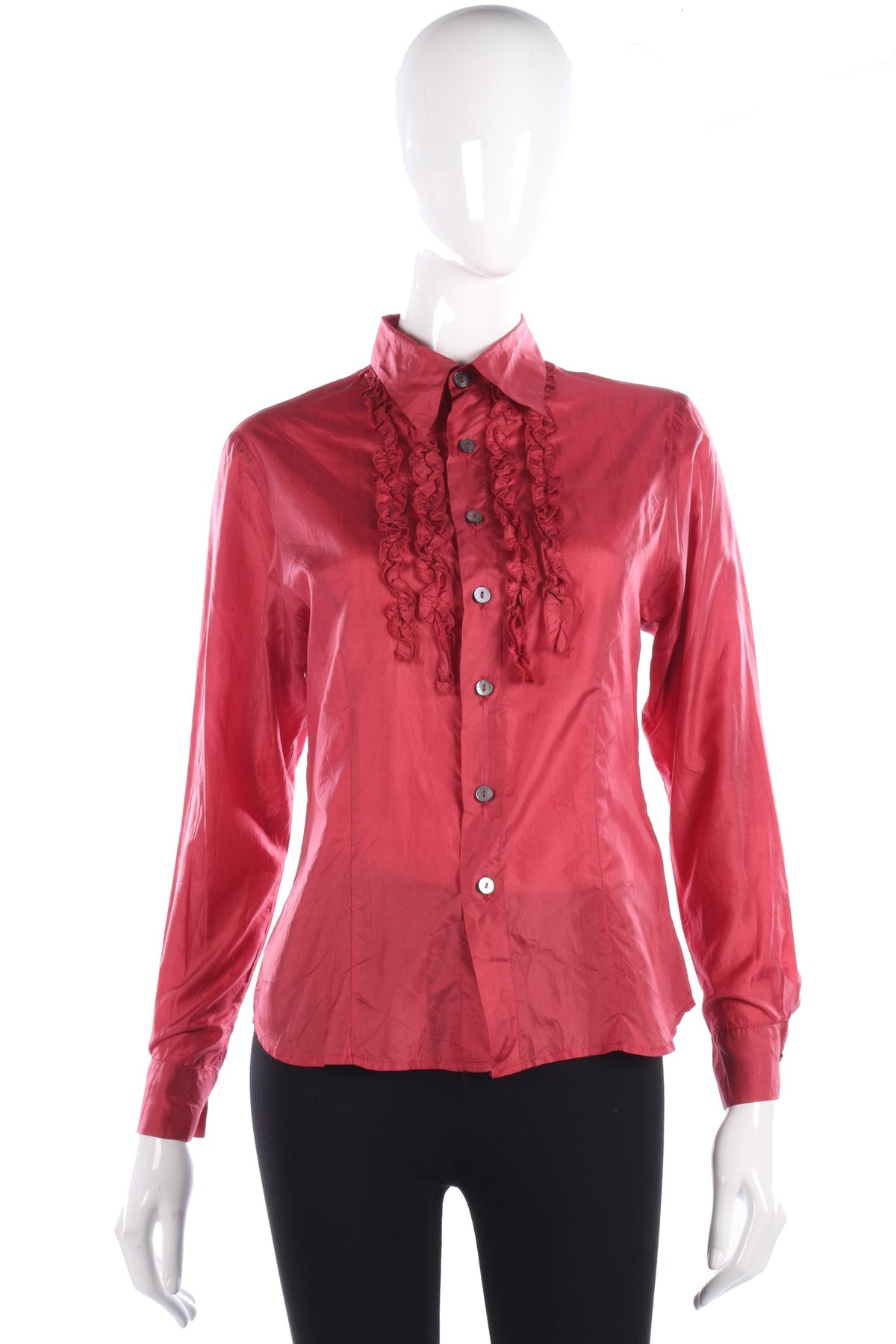 Hobbs silk pink blouse size 10 - Ava & Iva