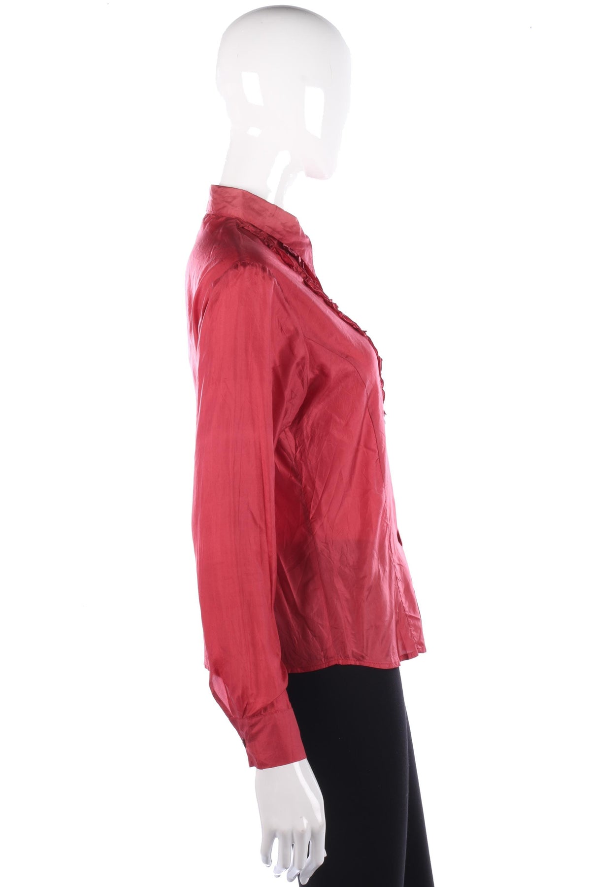 Hobbs silk pink blouse size 10 - Ava & Iva