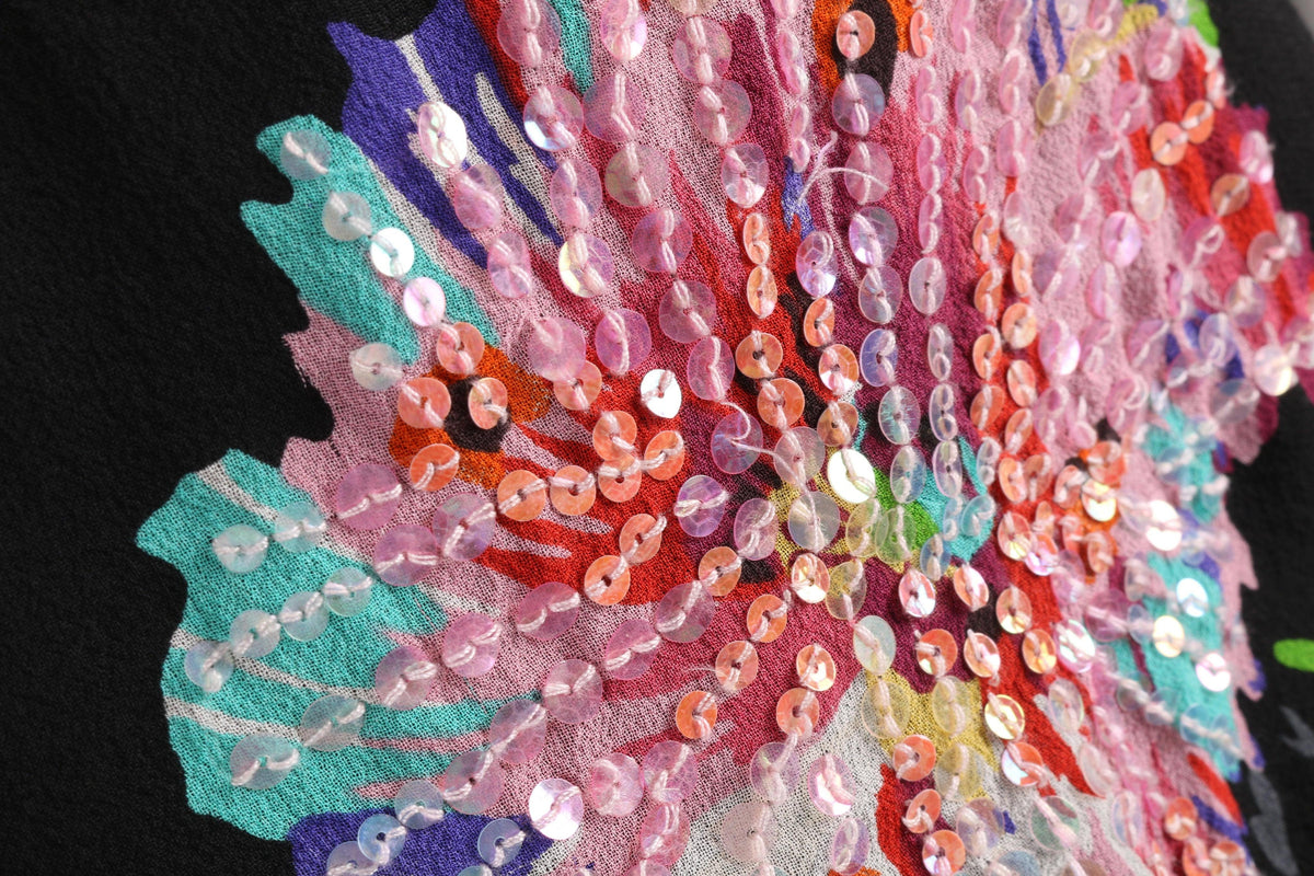 Whistles silk black summer top size 12 - Ava & Iva