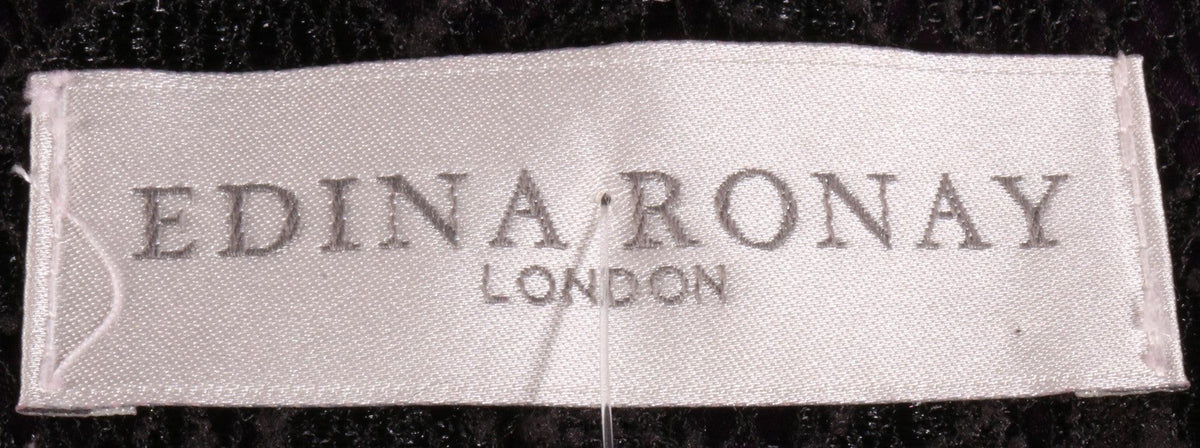 Edina Ronay purple blazer label