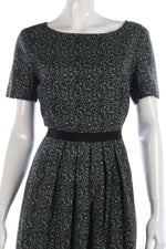 Jigsaw green and black formal dress size 12 - Ava & Iva