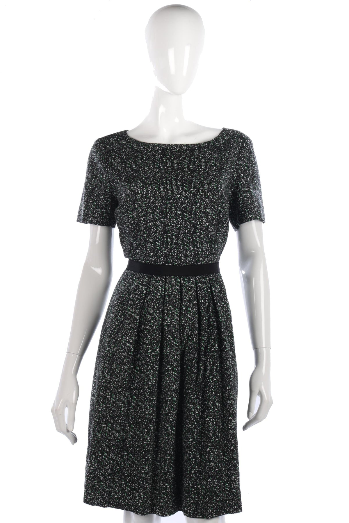 Jigsaw green and black formal dress size 12 - Ava & Iva