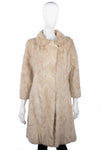 Beautiful vintage cream fur coat - Ava & Iva