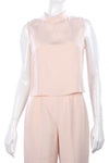 Anne Taylor 100% Silk Sleeveless Top and Trousers Light Pink Size S/M - Ava & Iva