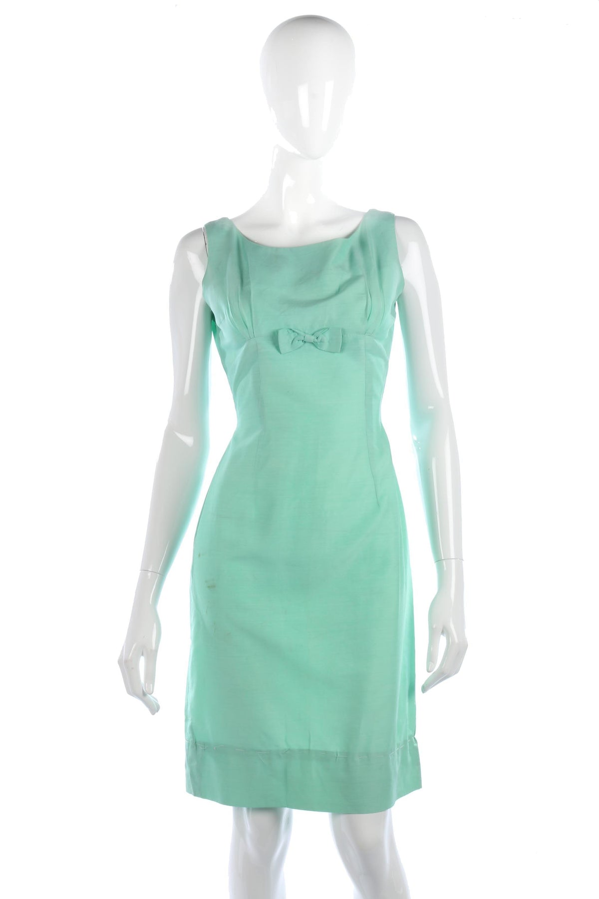 Vintage green cotton dress size S - Ava & Iva